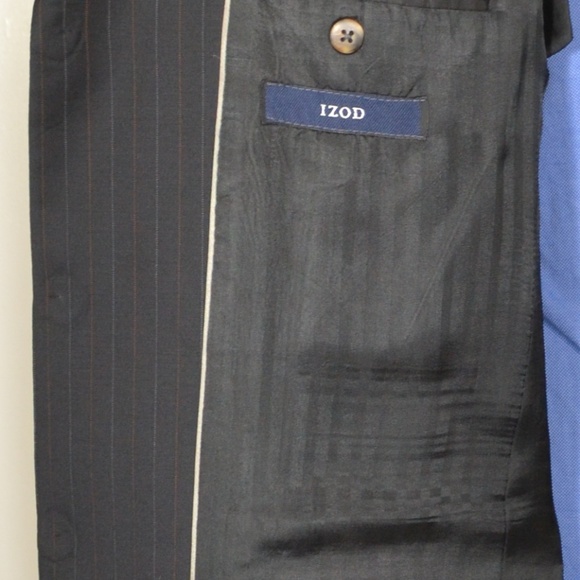 Izod 40L Sport Coat Blazer Suit Jacket - Picture 7 of 8